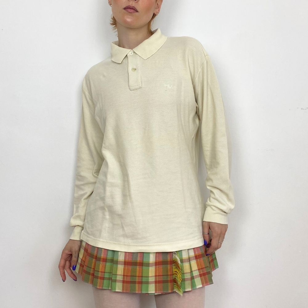 Fila polo long sleeve sales